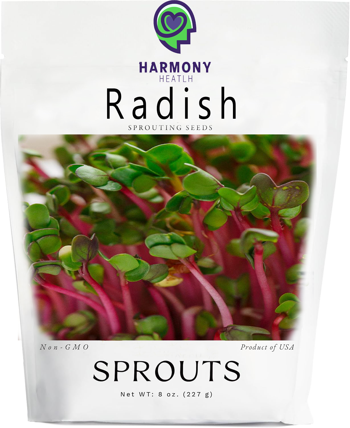 1/2 lb. Radish Sprouting seeds