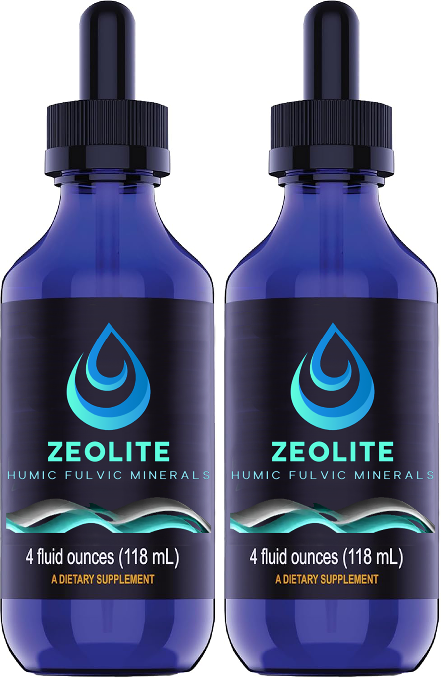Zeolite 2 Fluid oz Liquid Drops Supplement