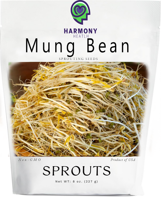 Mung Bean 1/2 lb Sprouting Seeds